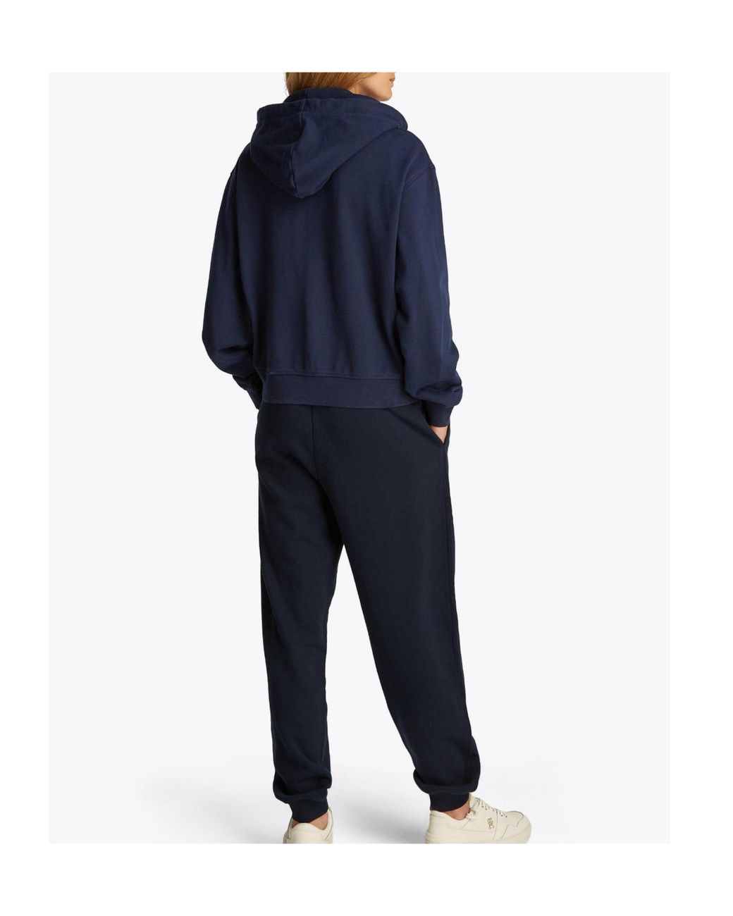 Tommy Hilfiger Blue Full-Zip Hooded Sweatshirt Jacket
