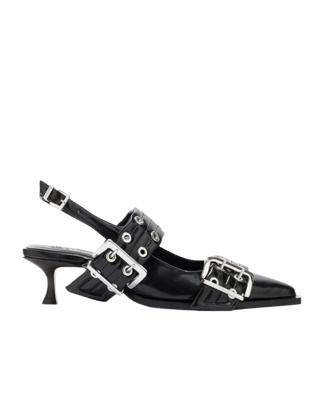 Ganni Black Pumps