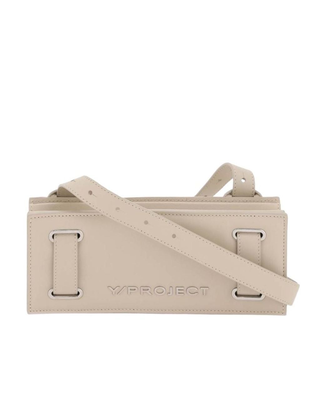 Y. Project Natural Logo Shoulder Bag for men