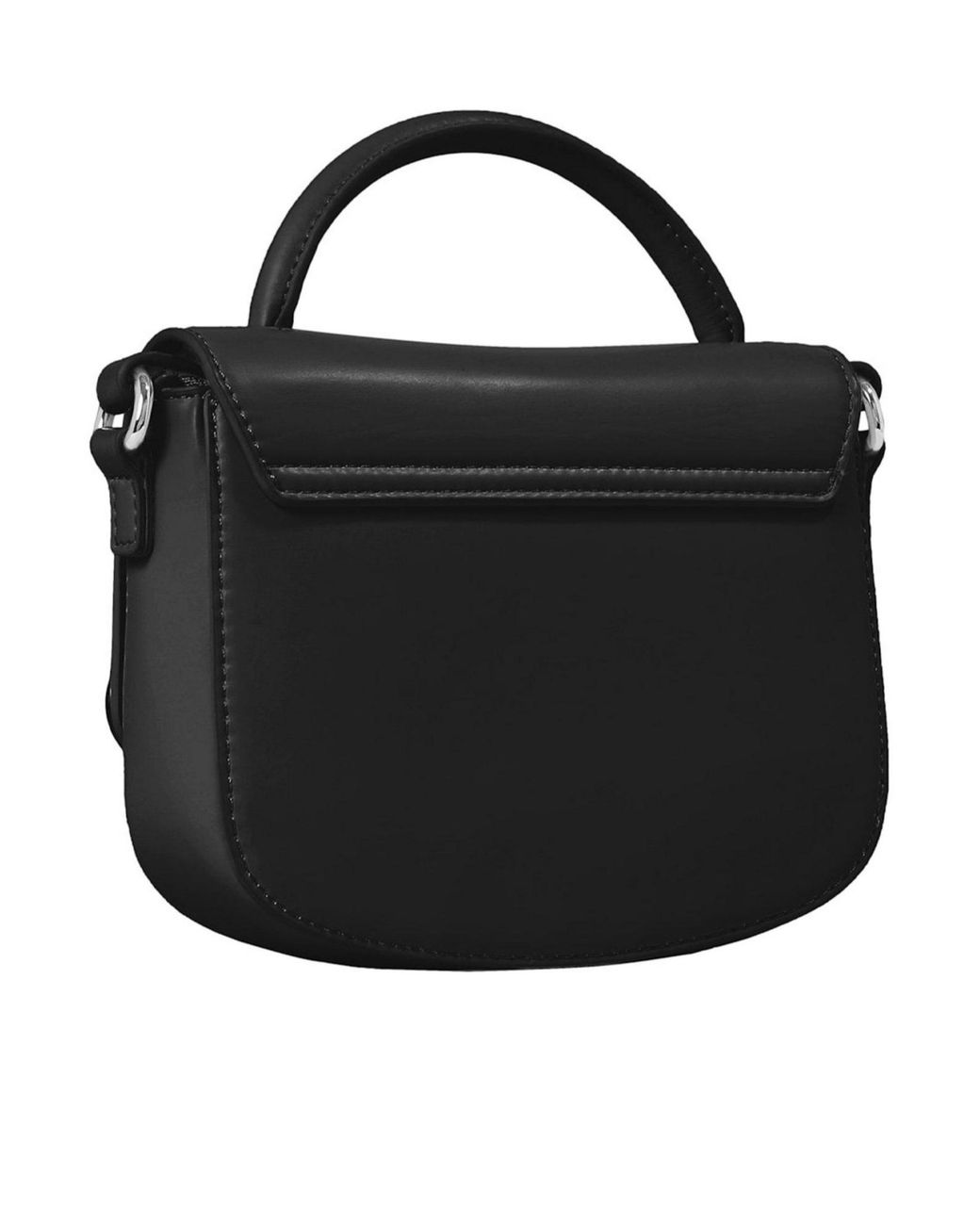 Tommy Hilfiger Black Logo Plaque Crossover Bag