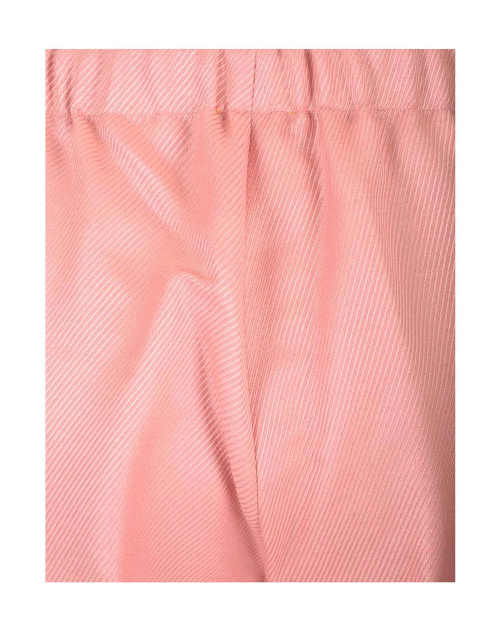 Forte_forte Pink Diagonal Palazzo Pants