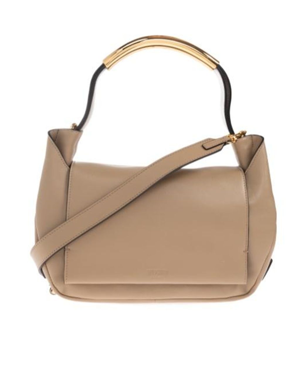 Moschino Multicolor Logo Embossed Top Handle Bag