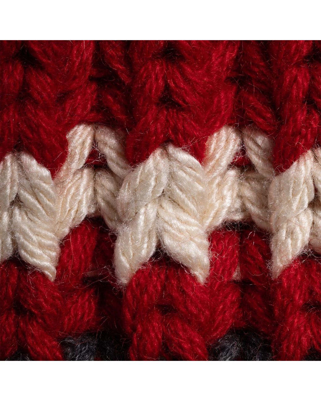 Miu Miu Red Silk, Wool And Cashmere Scarf