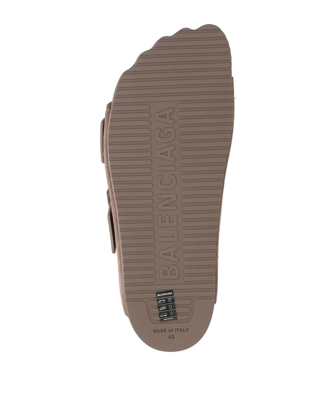 Balenciaga Brown Technical Sandals