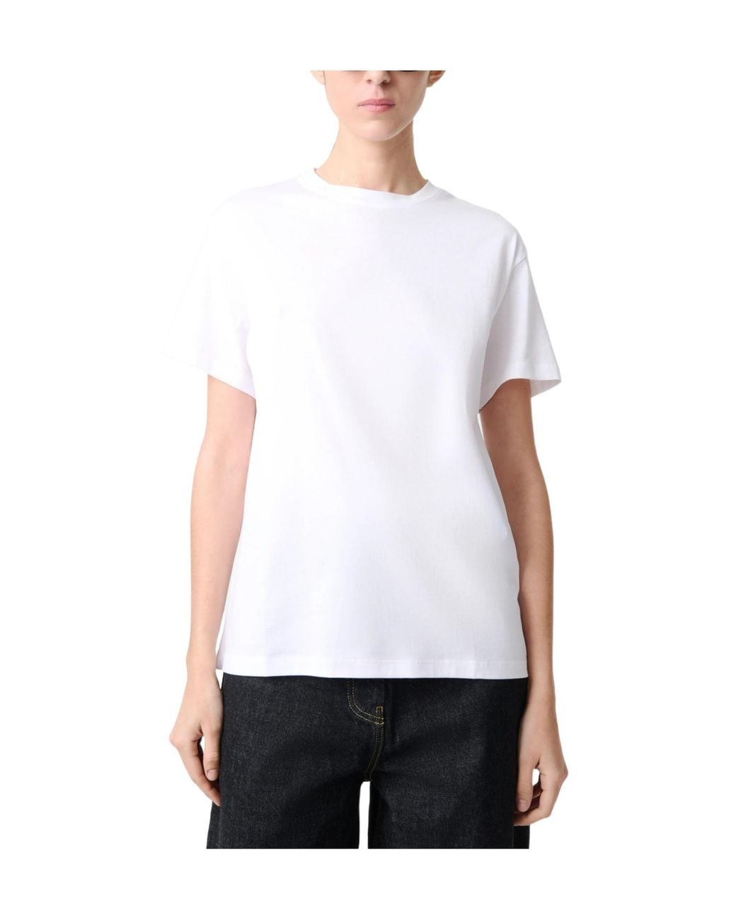 Studio Nicholson White Marine T-Shirt