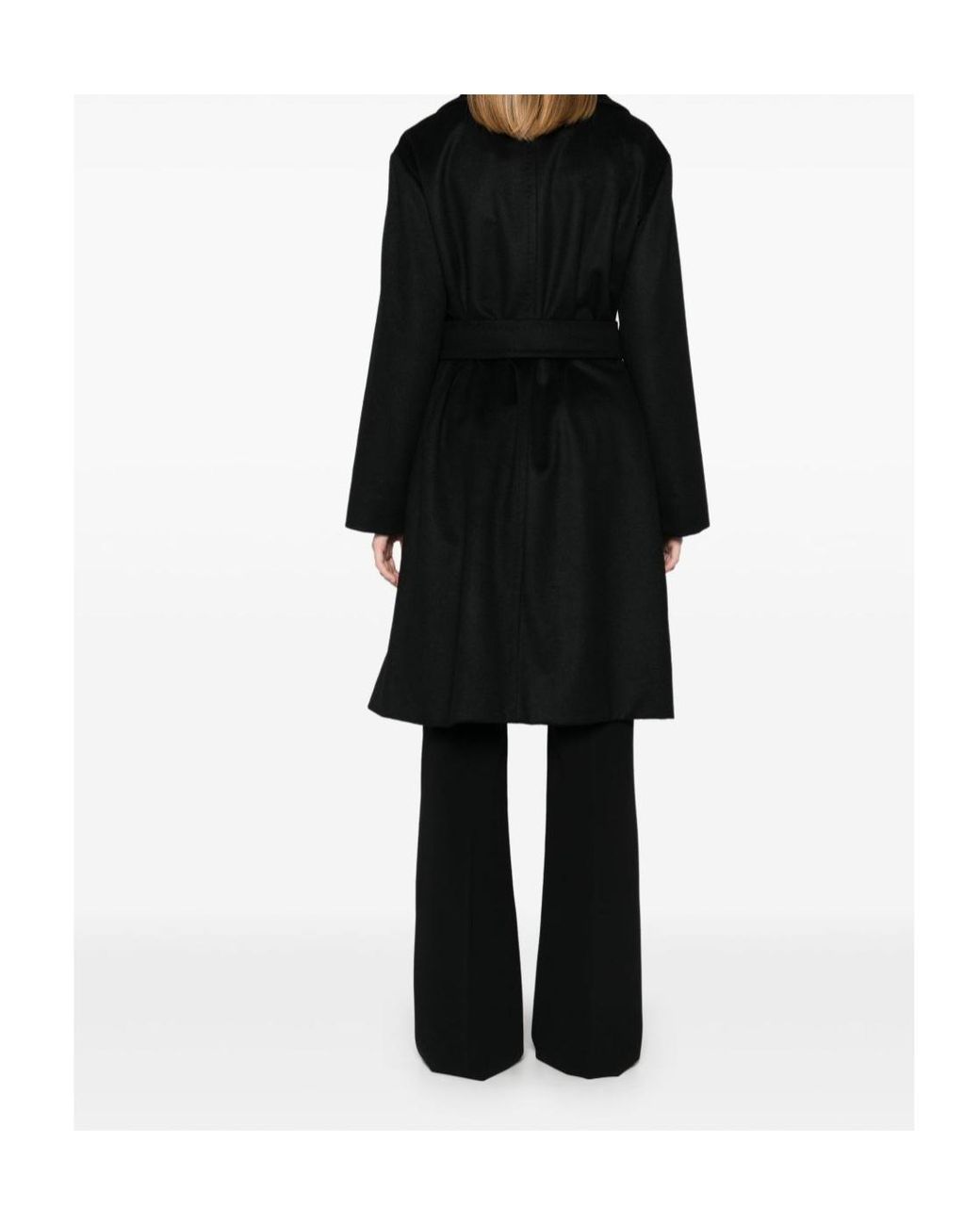 Max Mara Black 'Dravenna' Coat