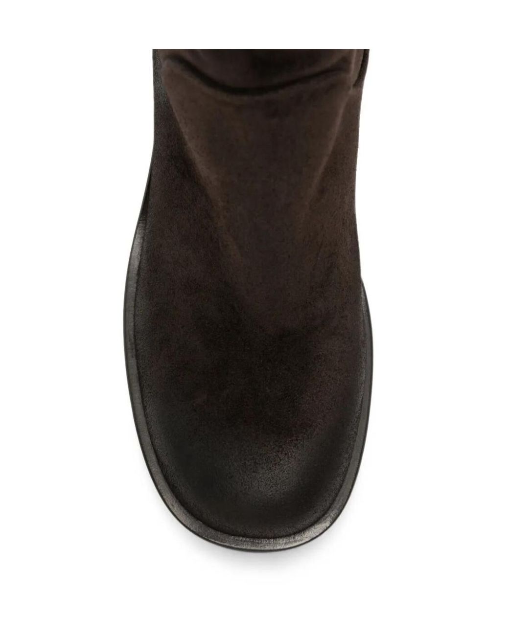 Strategia Black Round-Toe Short Boots