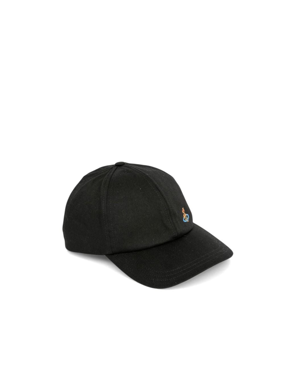 Vivienne Westwood Black Logo Baseball Cap