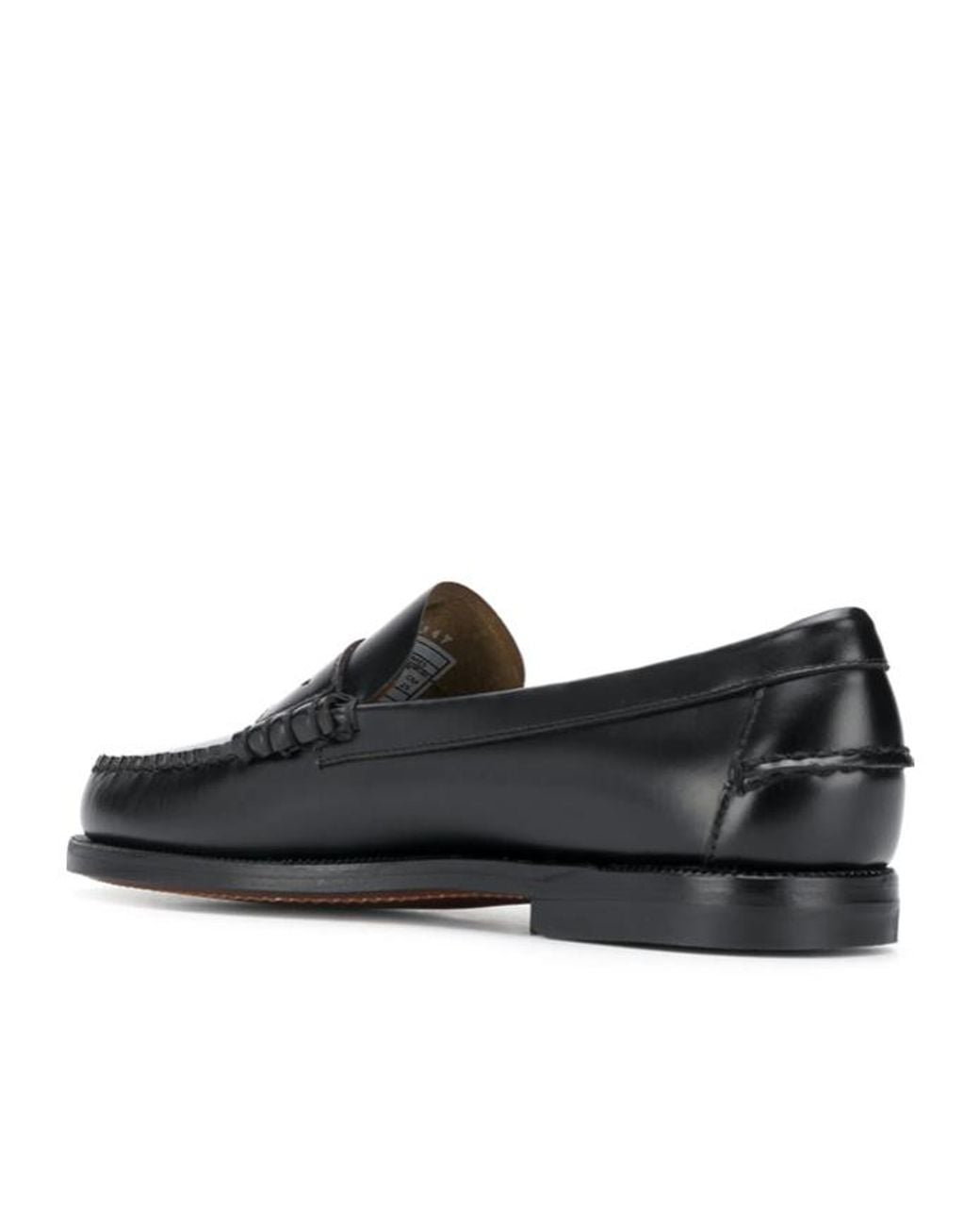 Sebago Black Penny Slip-On Loafers for men