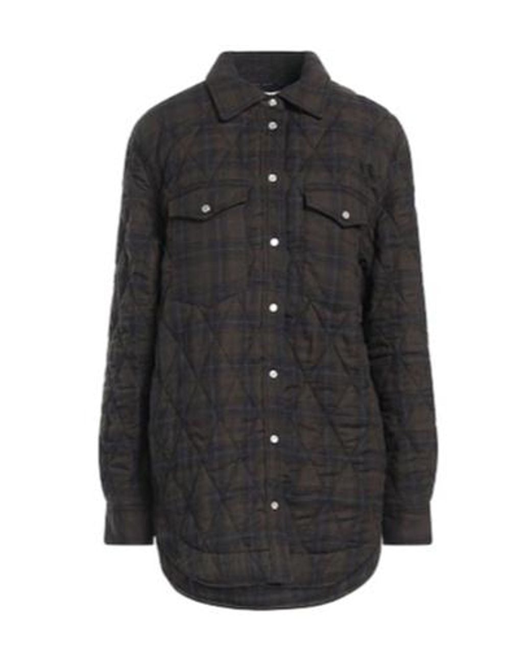 Isabel Marant Black Checked Shirts
