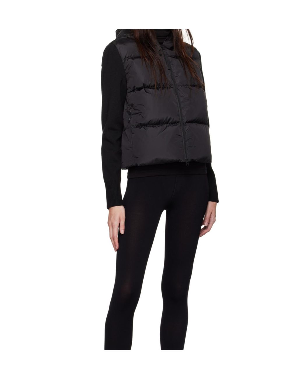 Canada Goose Black Sleevless Down Vest