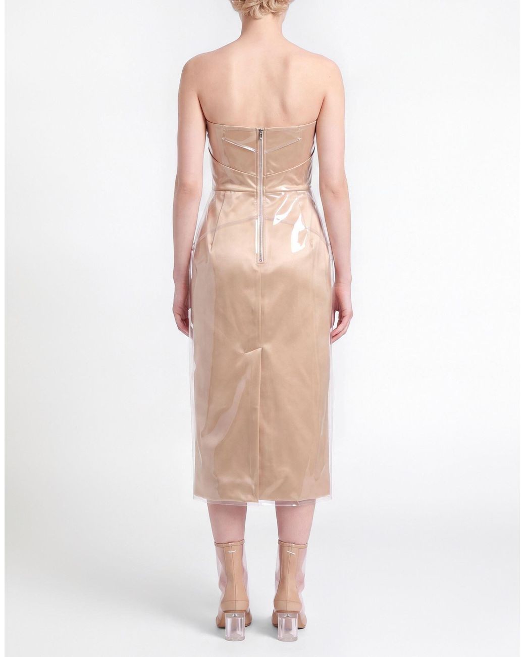 Dolce & Gabbana Natural Bodycon Dress