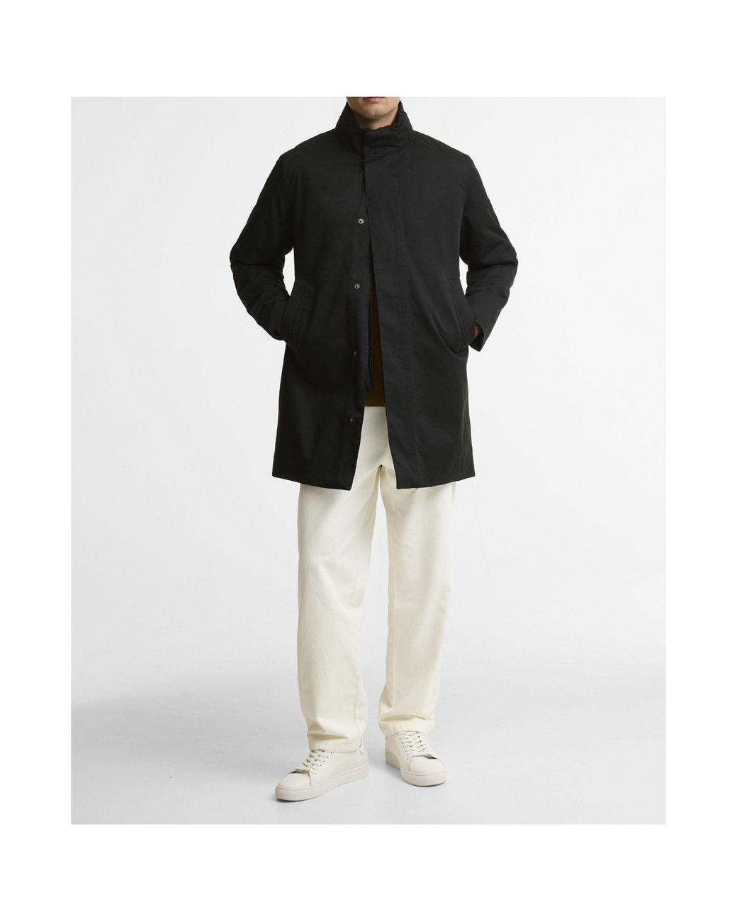 Barbour Black Detachable Hood Waterproof Coat for men