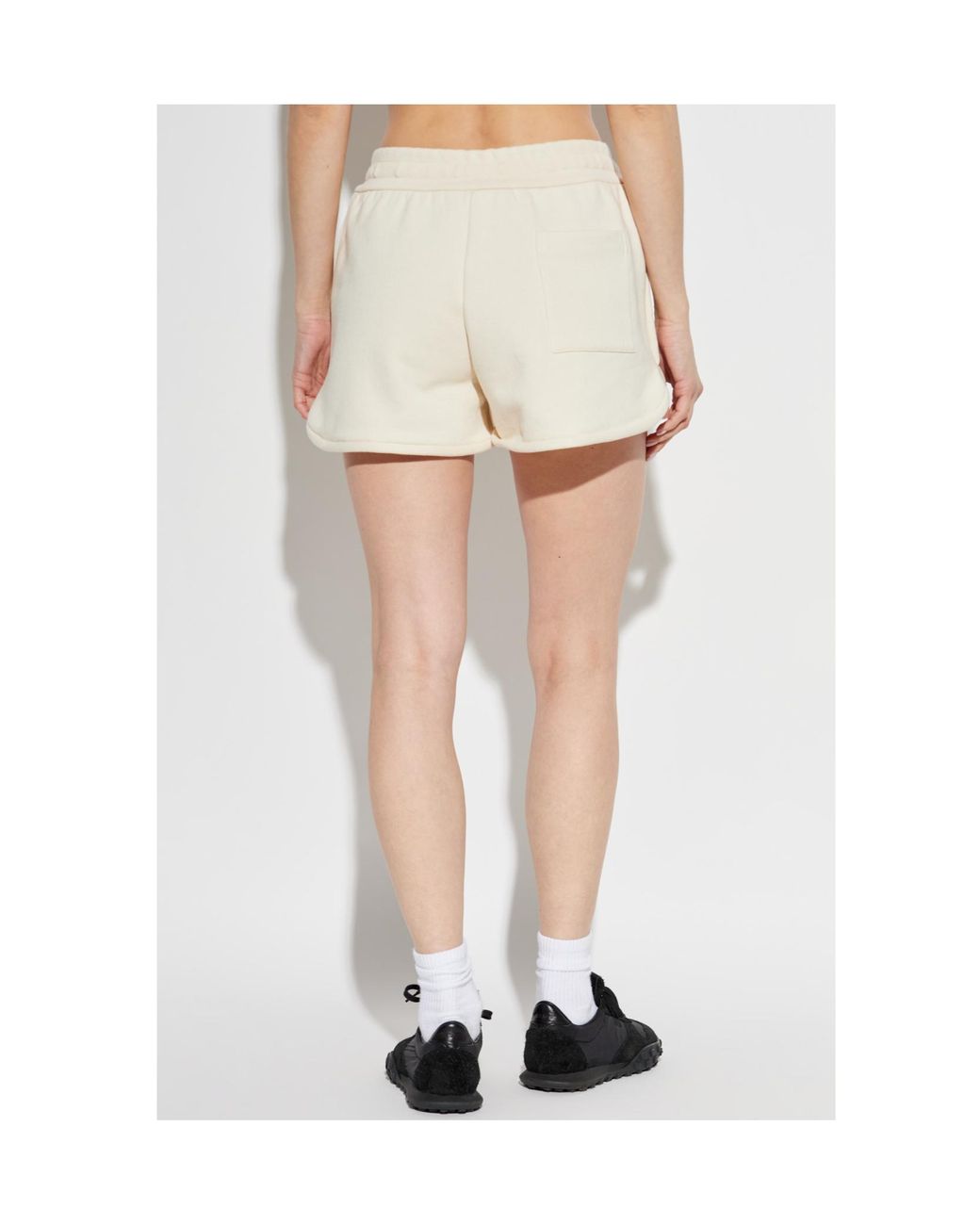 Jil Sander White Emblem Shorts