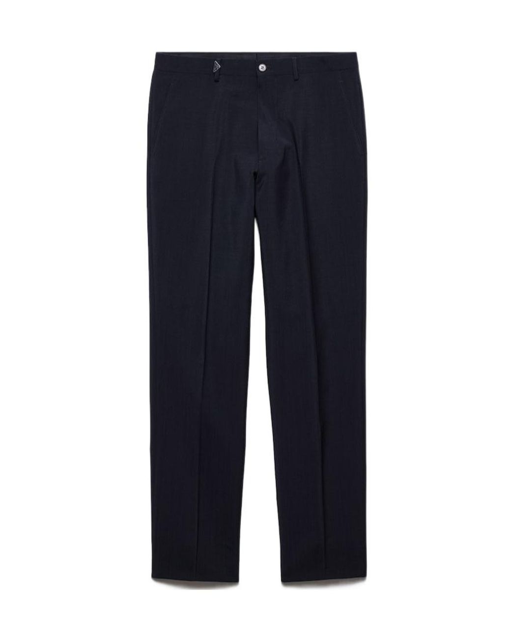 Prada Blue Classic Tailored Pants for men