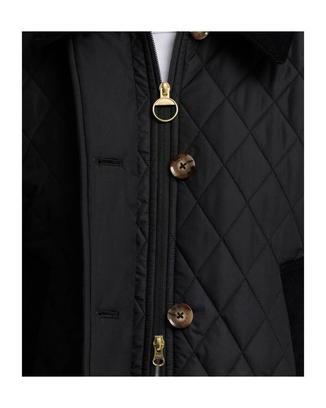 Barbour Black Moira Quilted Jacket