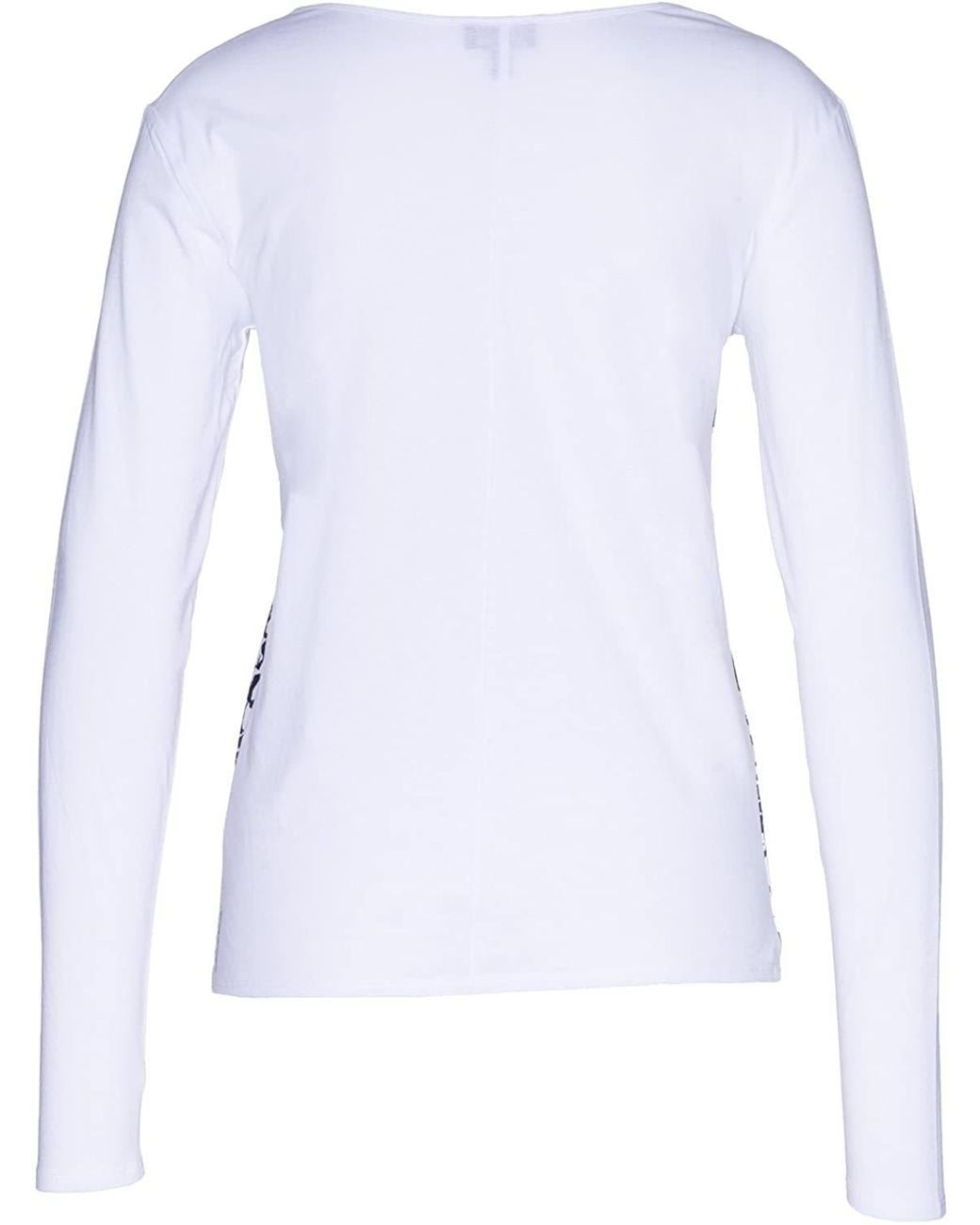 Armani Jeans Blue Printed T-Shirt