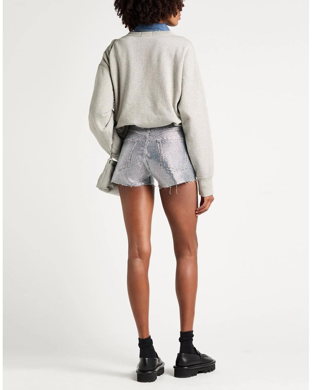 Maison Margiela Gray Denim Shorts