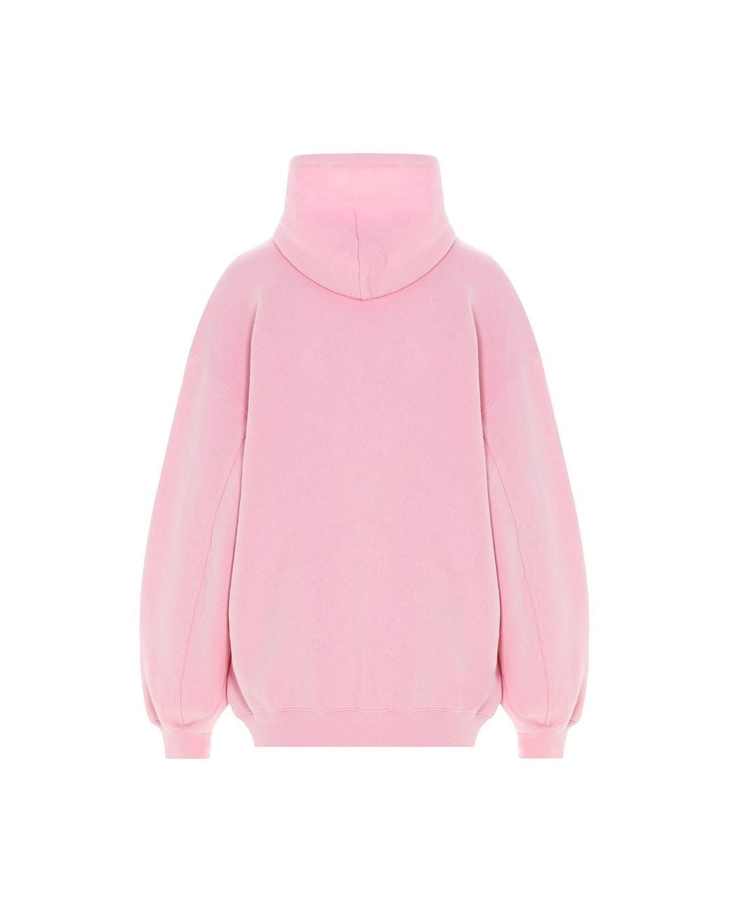 Balenciaga Pink Languages Print Hoodie