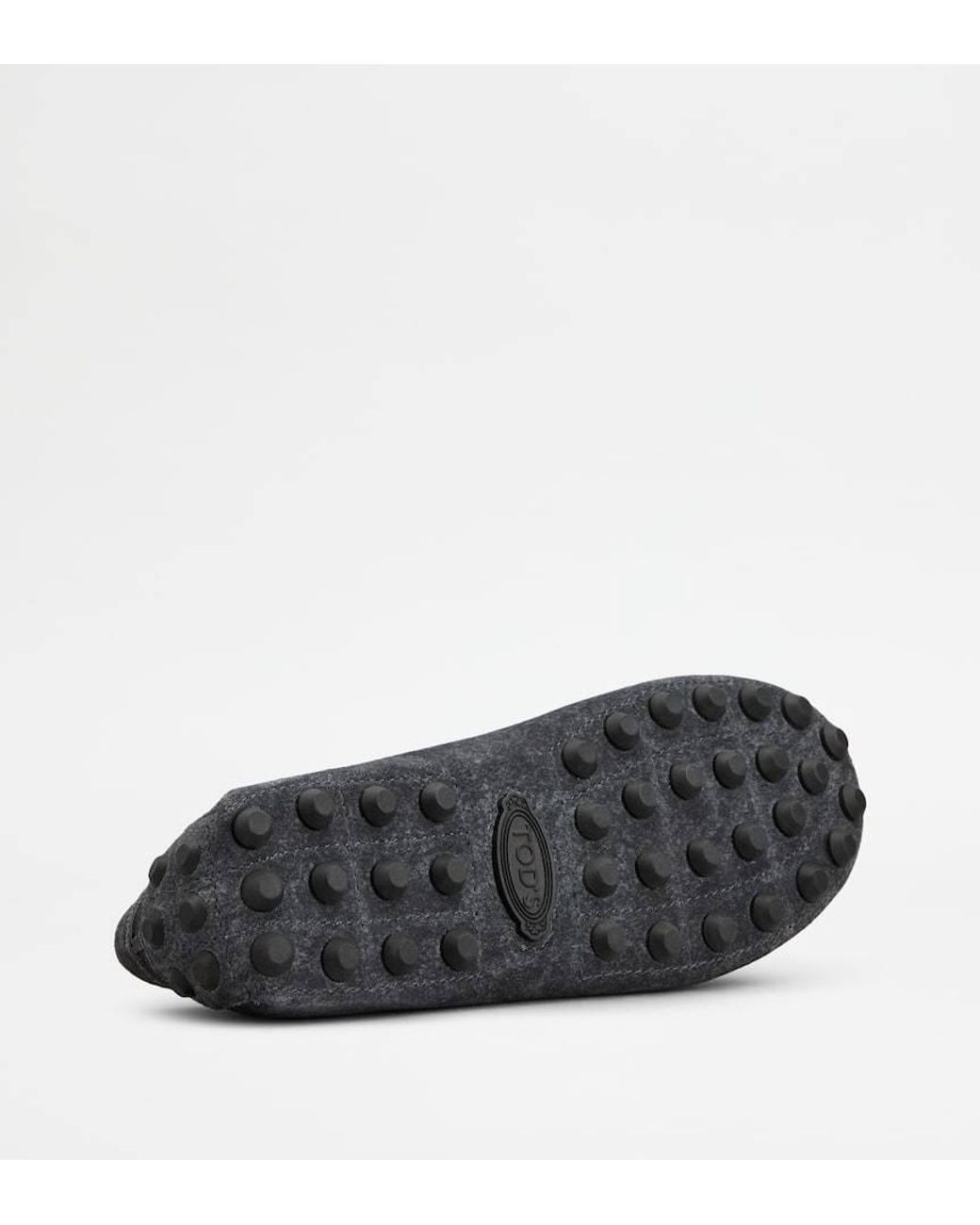 Tod's Black Round-Toe Slip-On Loafers for men