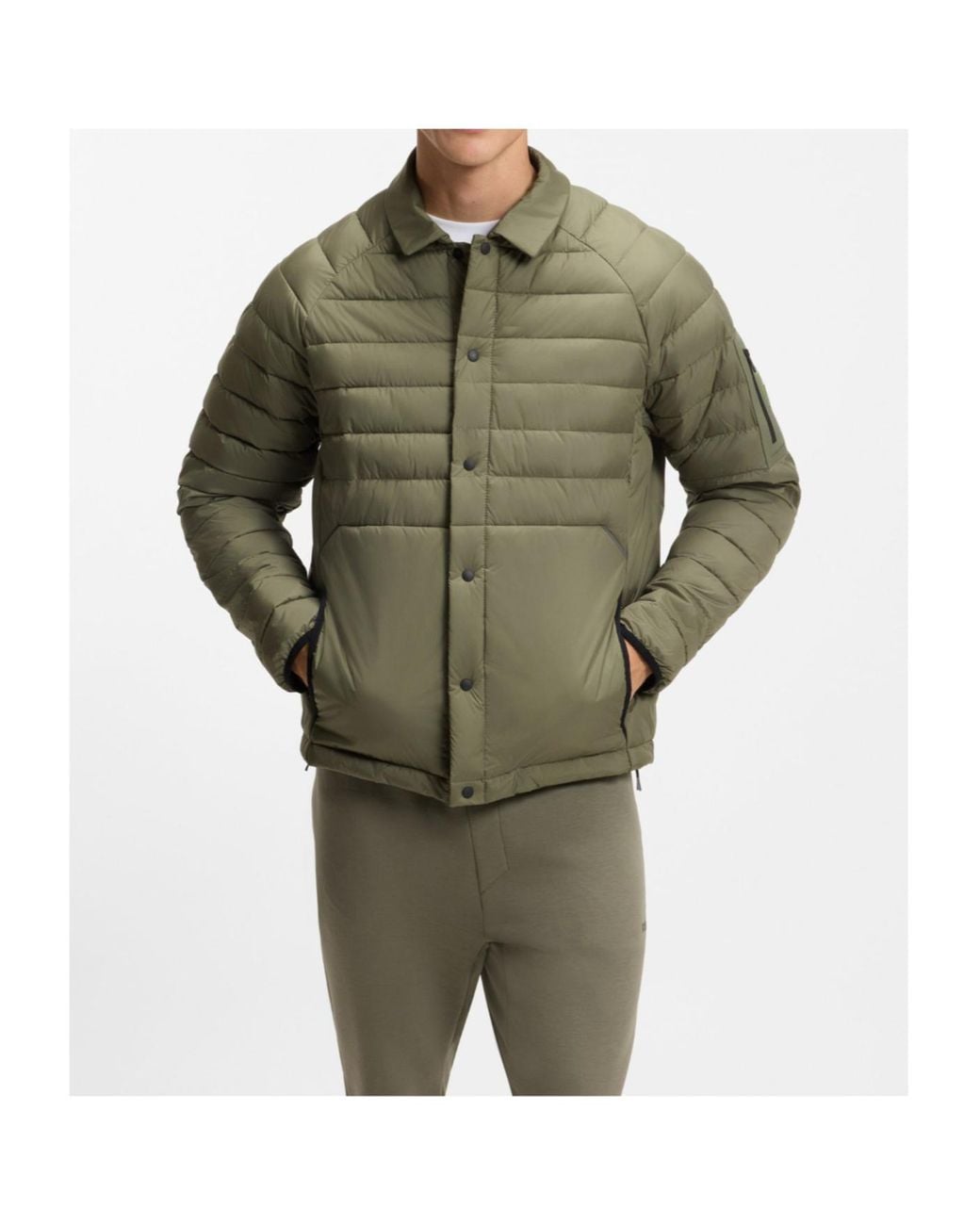Boss Green Shirt-Style Jacket for men