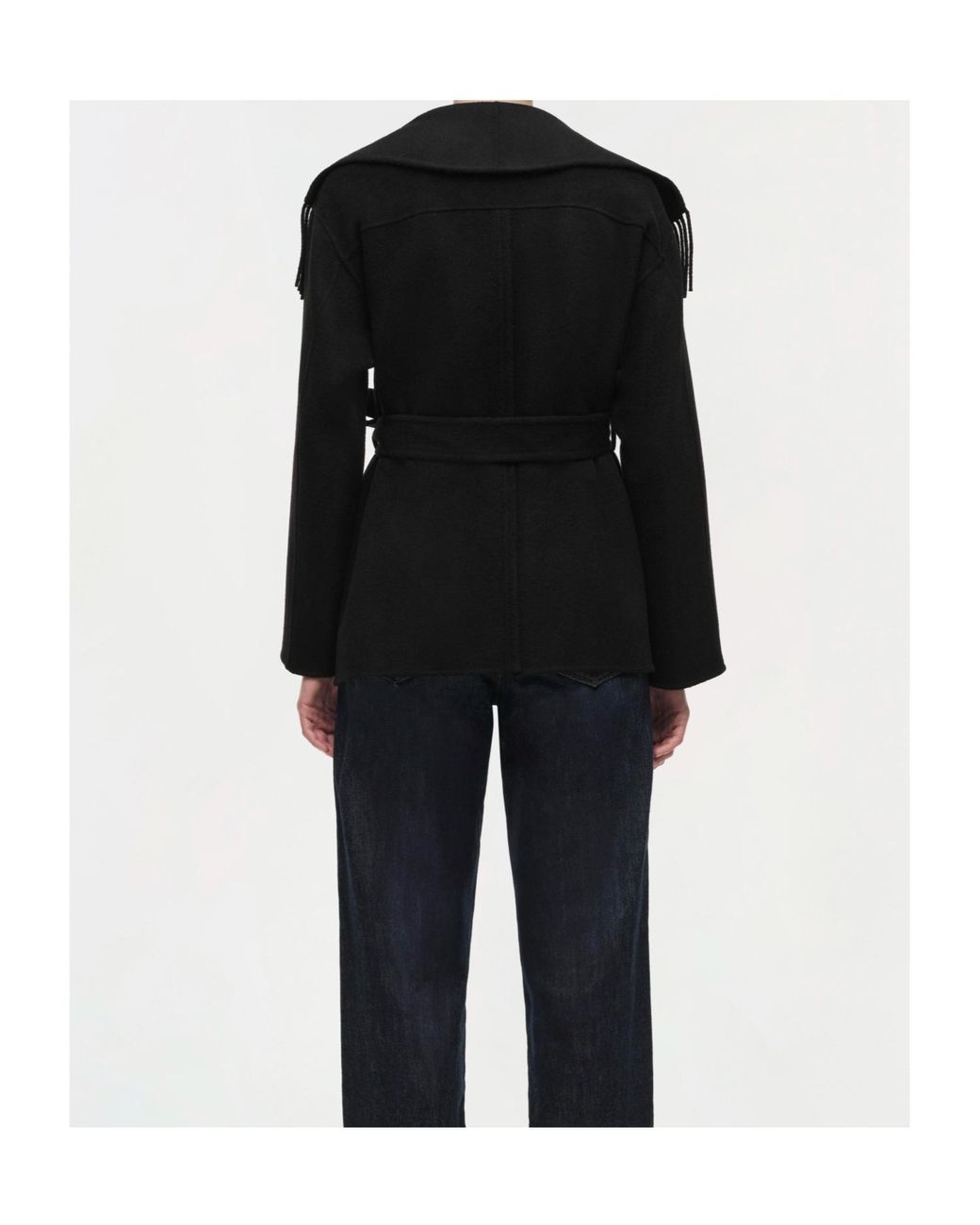 Jonathan Simkhai Black Rowen Jacket