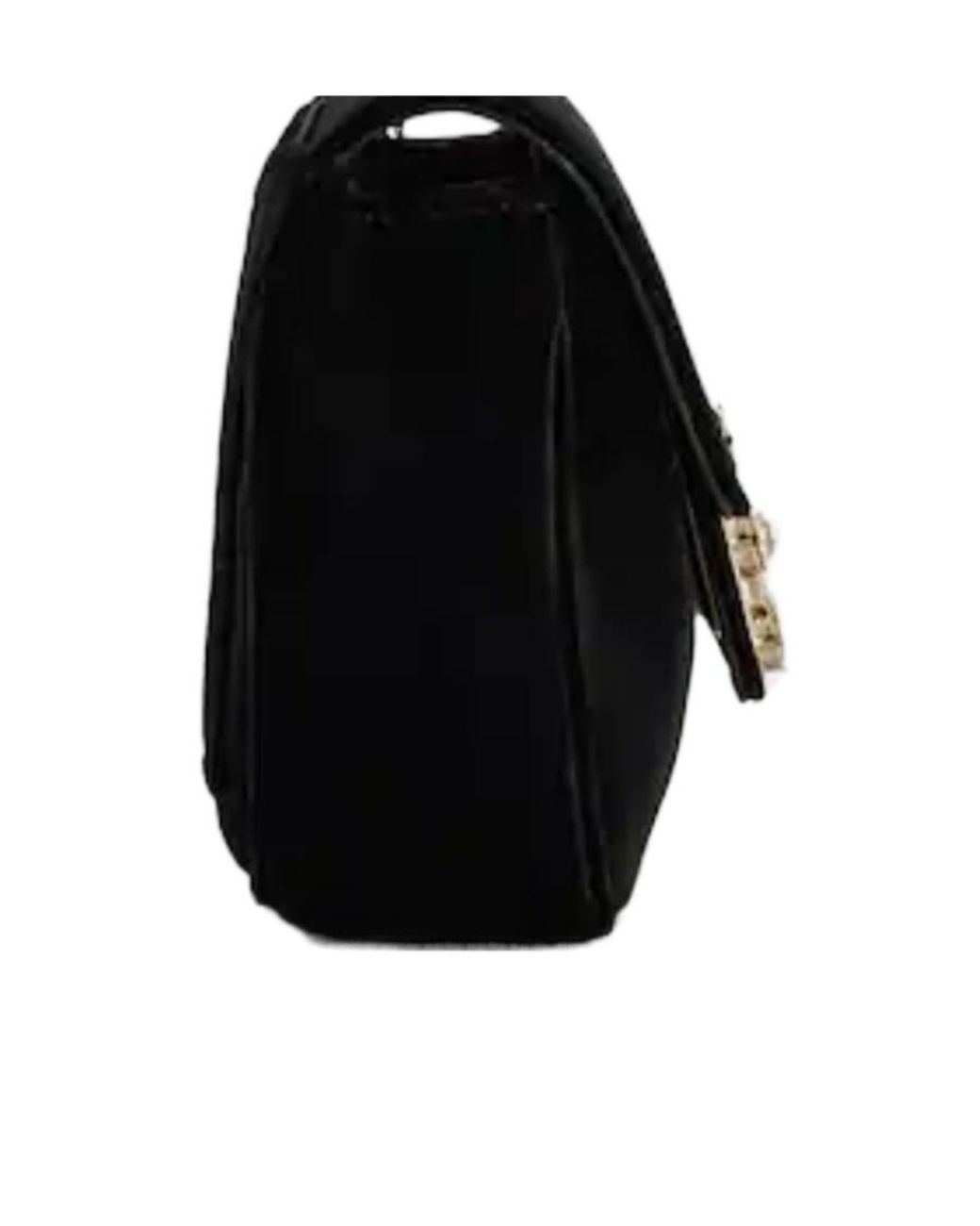 Roger Vivier Black Jeu De Fille Buckle Clutch Bag