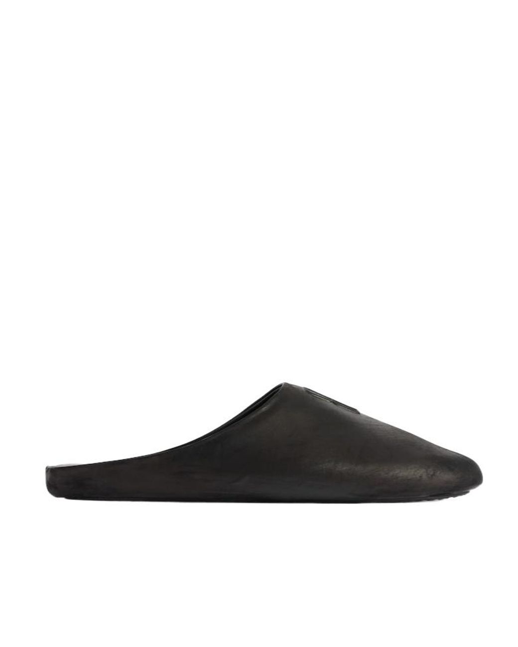 Balenciaga Black Château Flat Mules for men