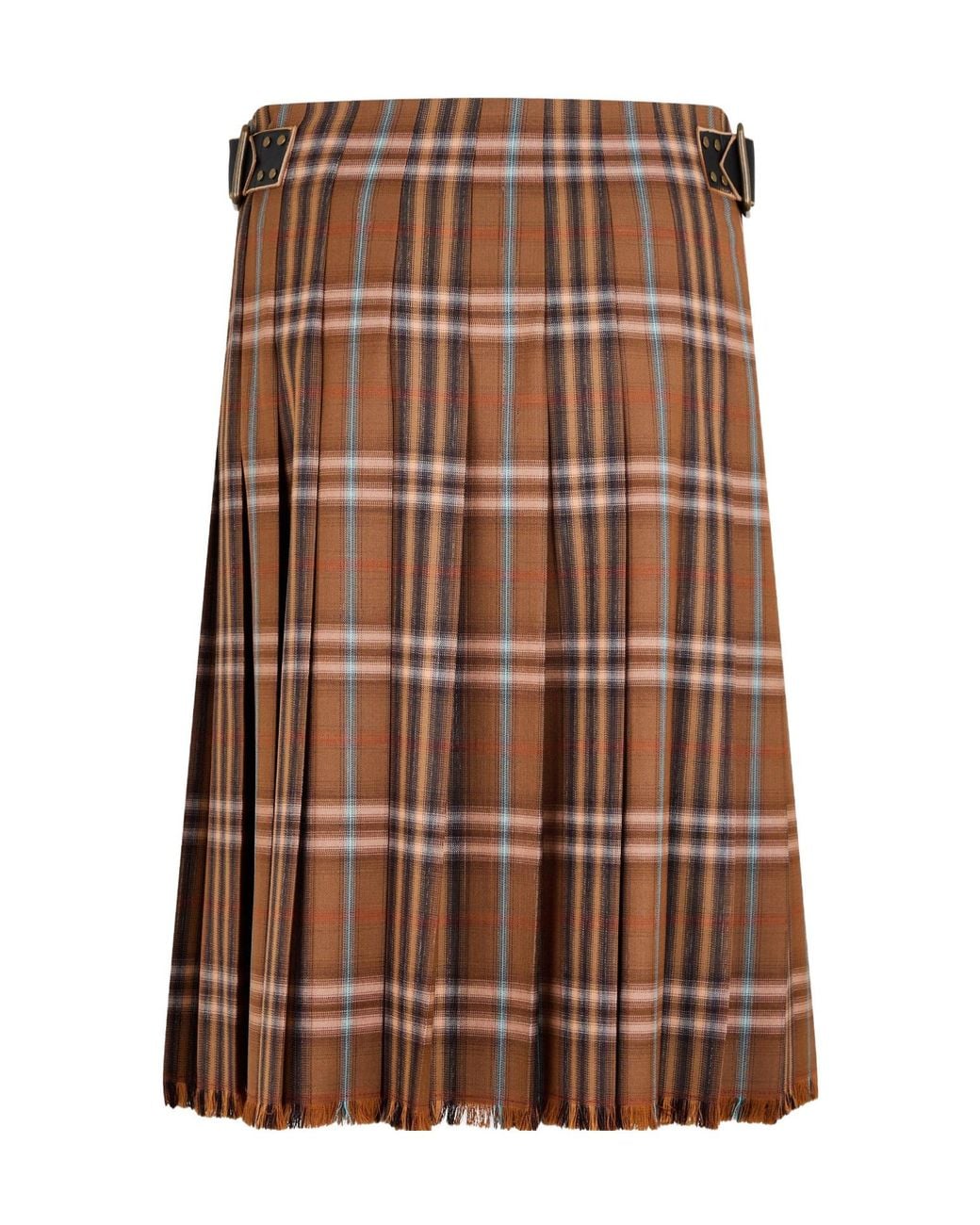Burberry Brown Elegant Skirt