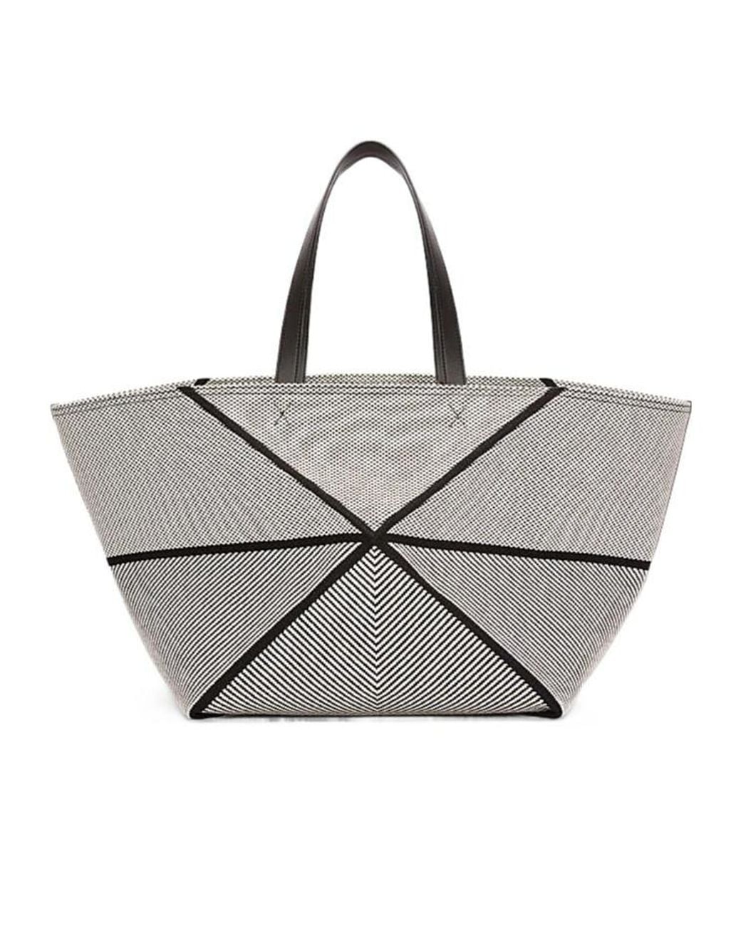 Loewe Gray Xxl Puzzle Fold Tote