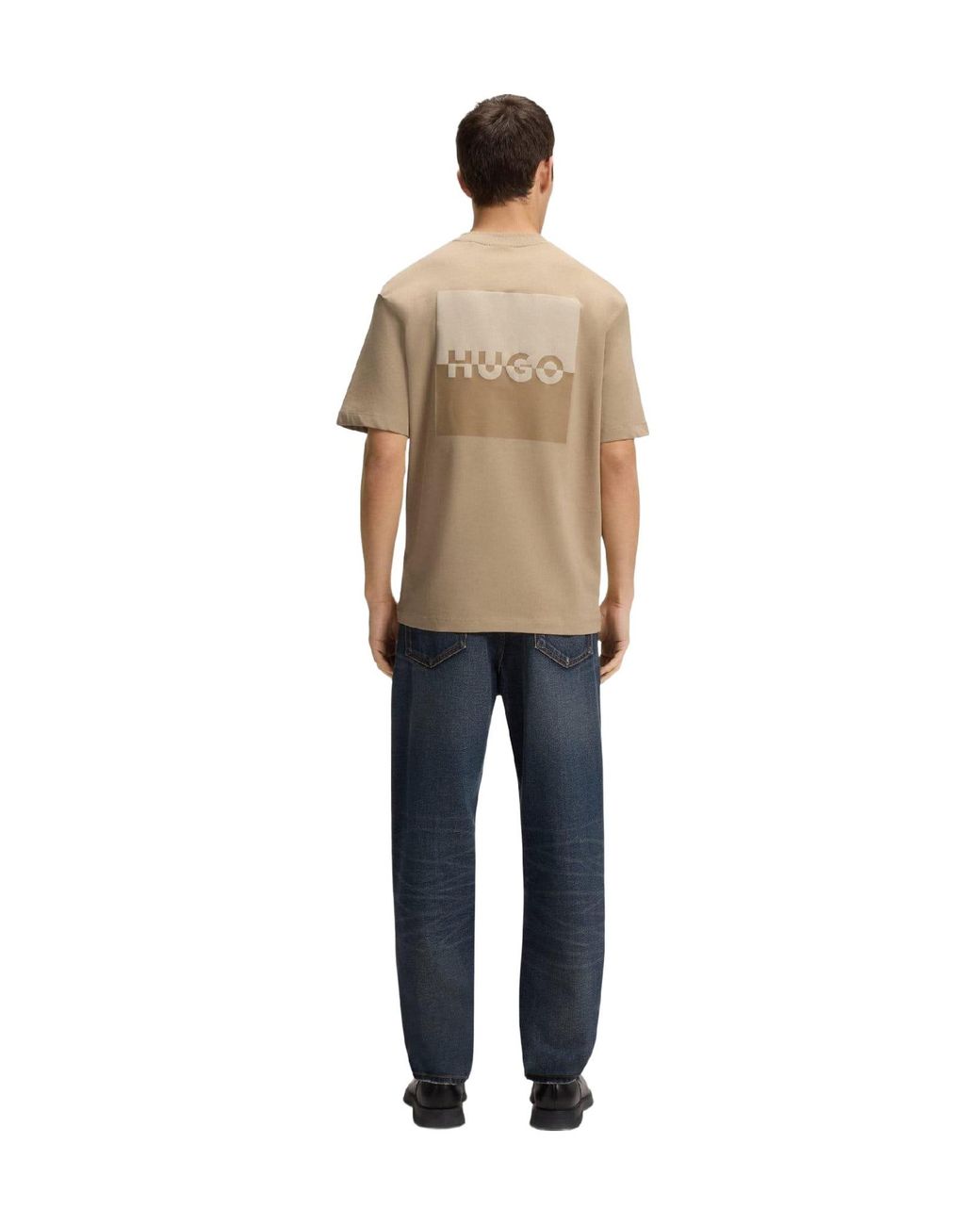 Boss Natural Cotton Shortsleeve Top for men