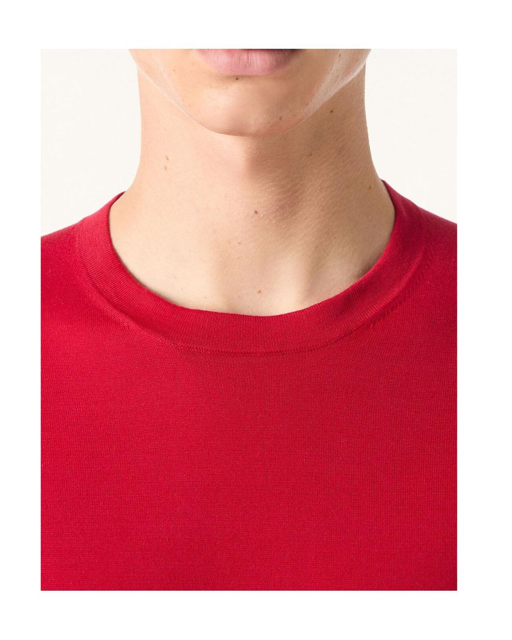 Loro Piana White Long-Sleeved Knitwear for men