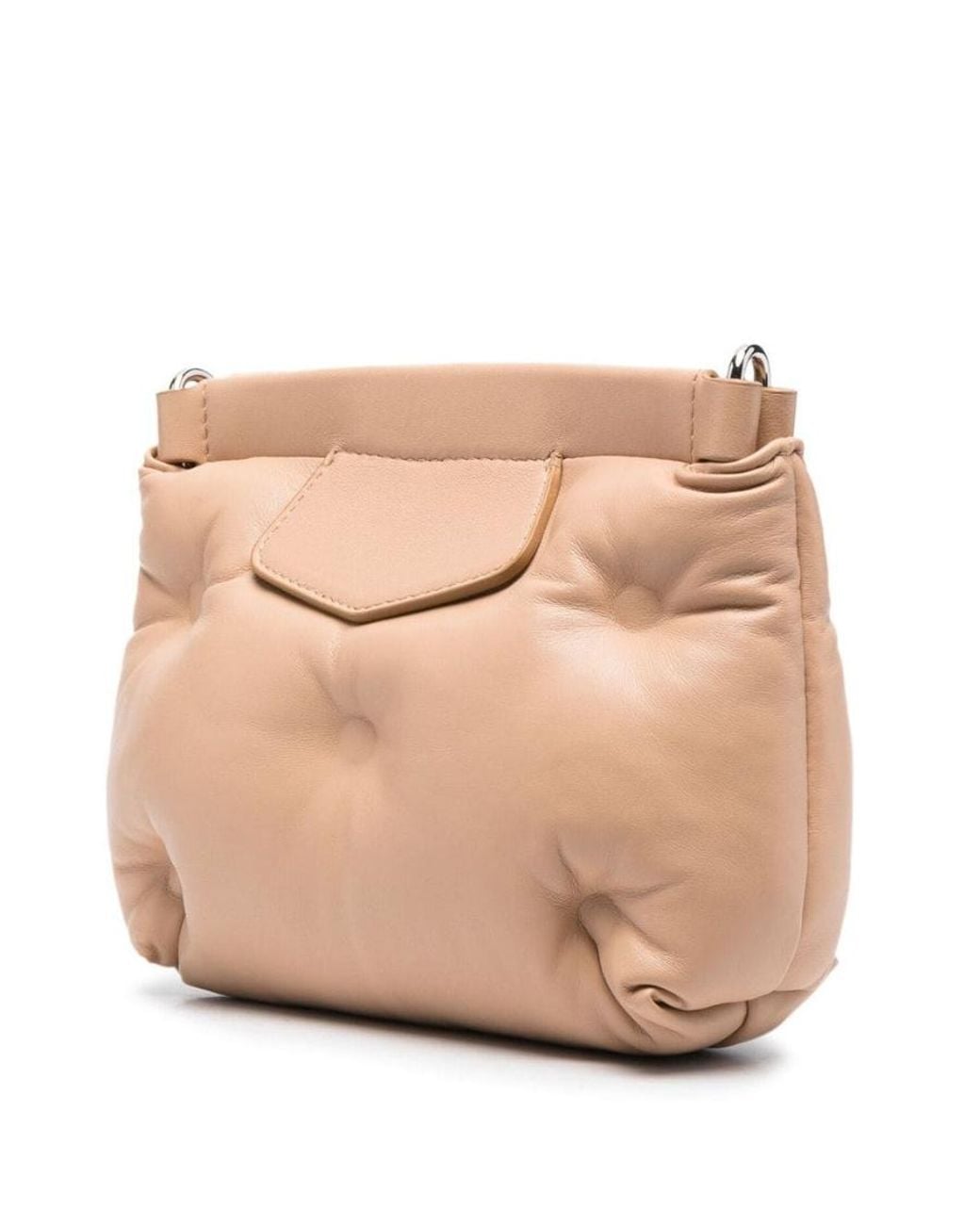 Maison Margiela Natural Glam Slam Carpet Quilted Mini Crossbody Bag