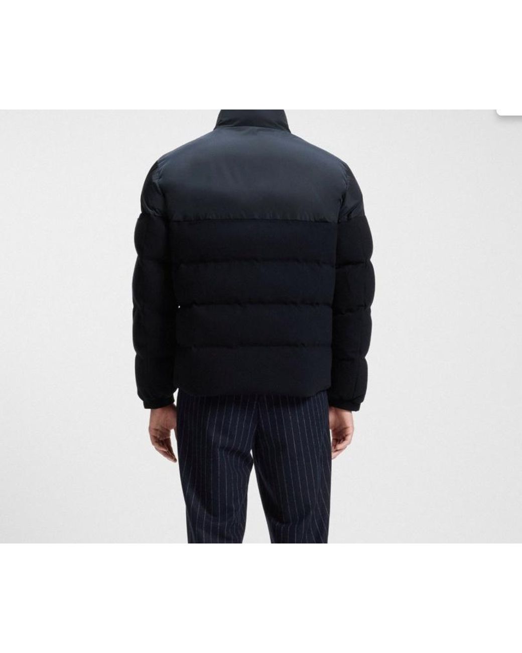 Boss Blue Zip-Fastening Jacket for men