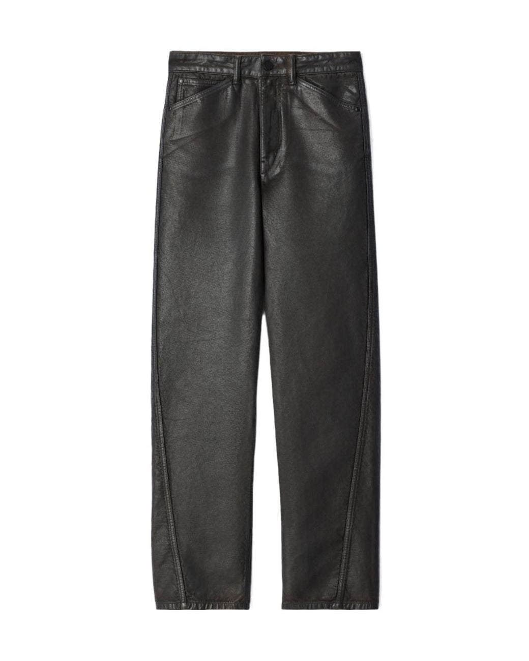 Lemaire Gray Five Pocket Twisted Pants
