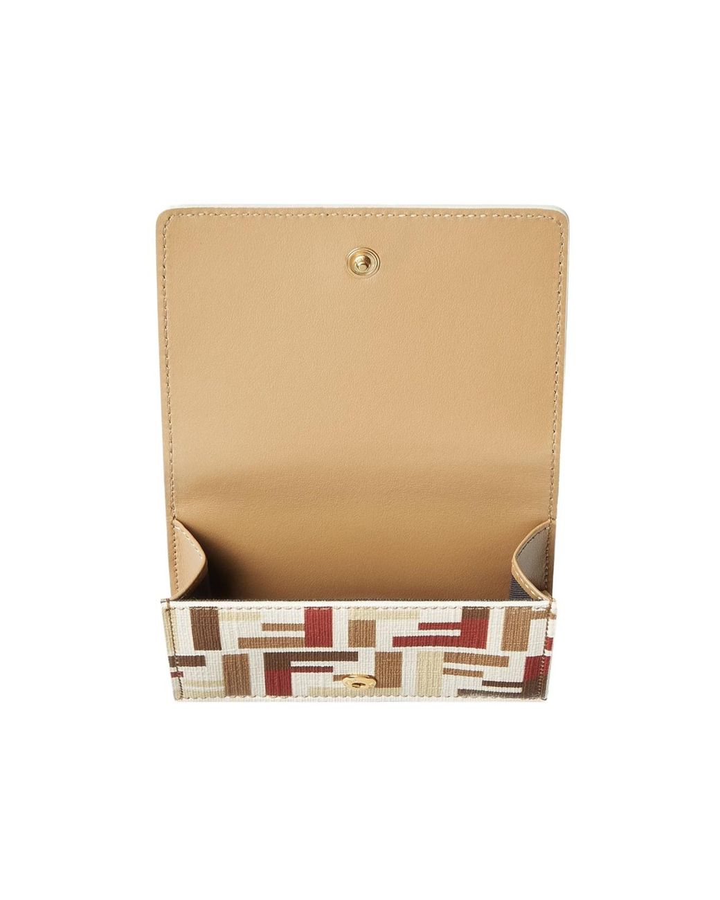 Fendi Pink Roma Ff Printed Tri-Fold Wallet