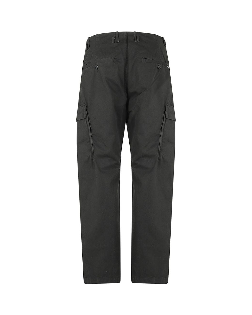 C P Company Gray Loose Cargo Pants for men