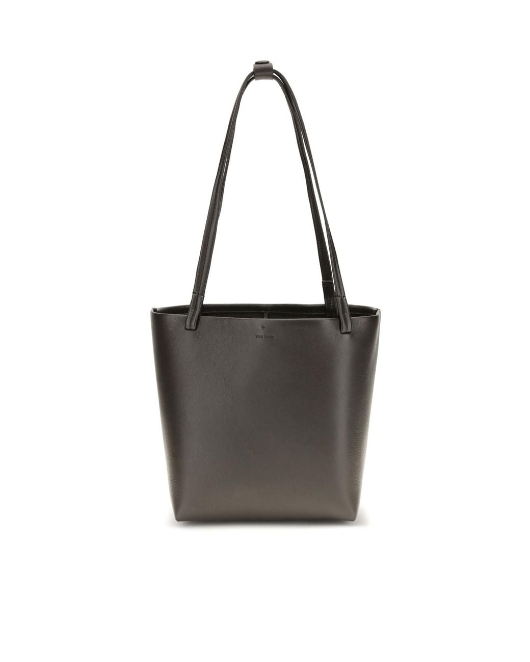 The Row Black Medium Park Tote Bag