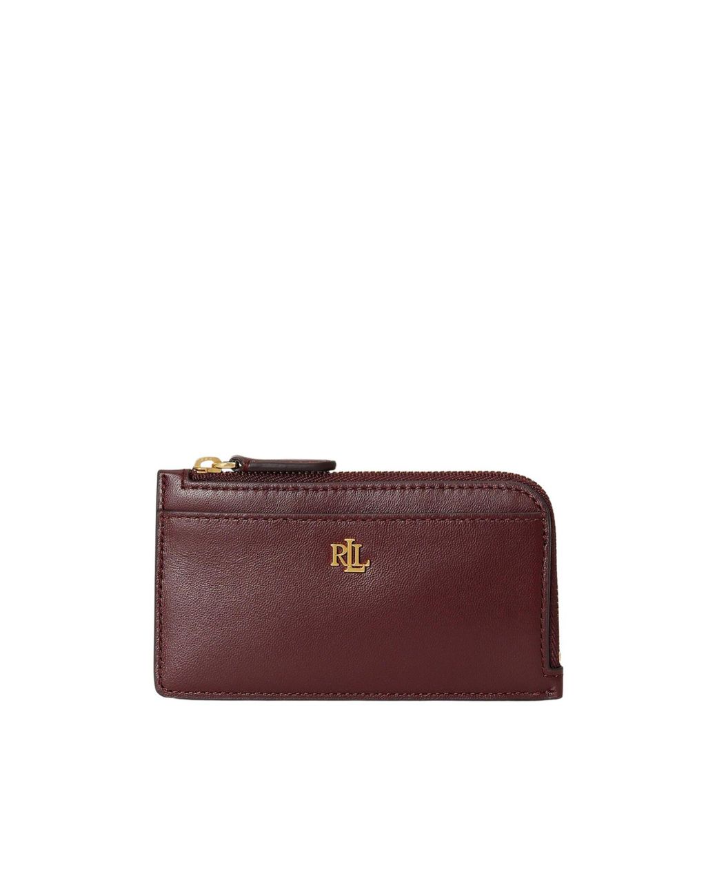 Ralph Lauren Purple Card Case Around Purse