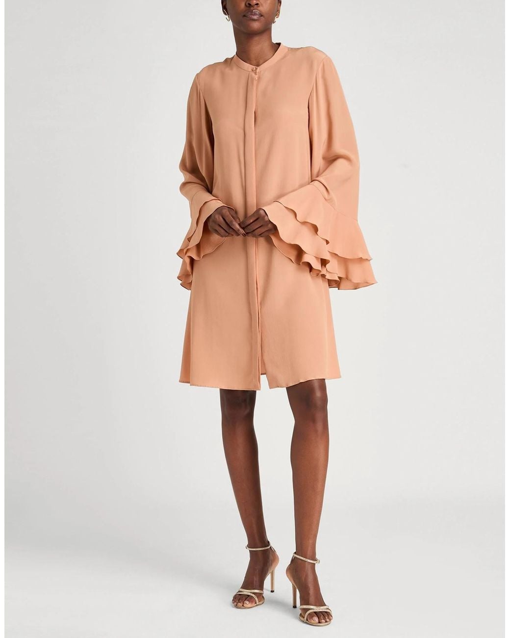Chloé Pink Mini Dress Silk