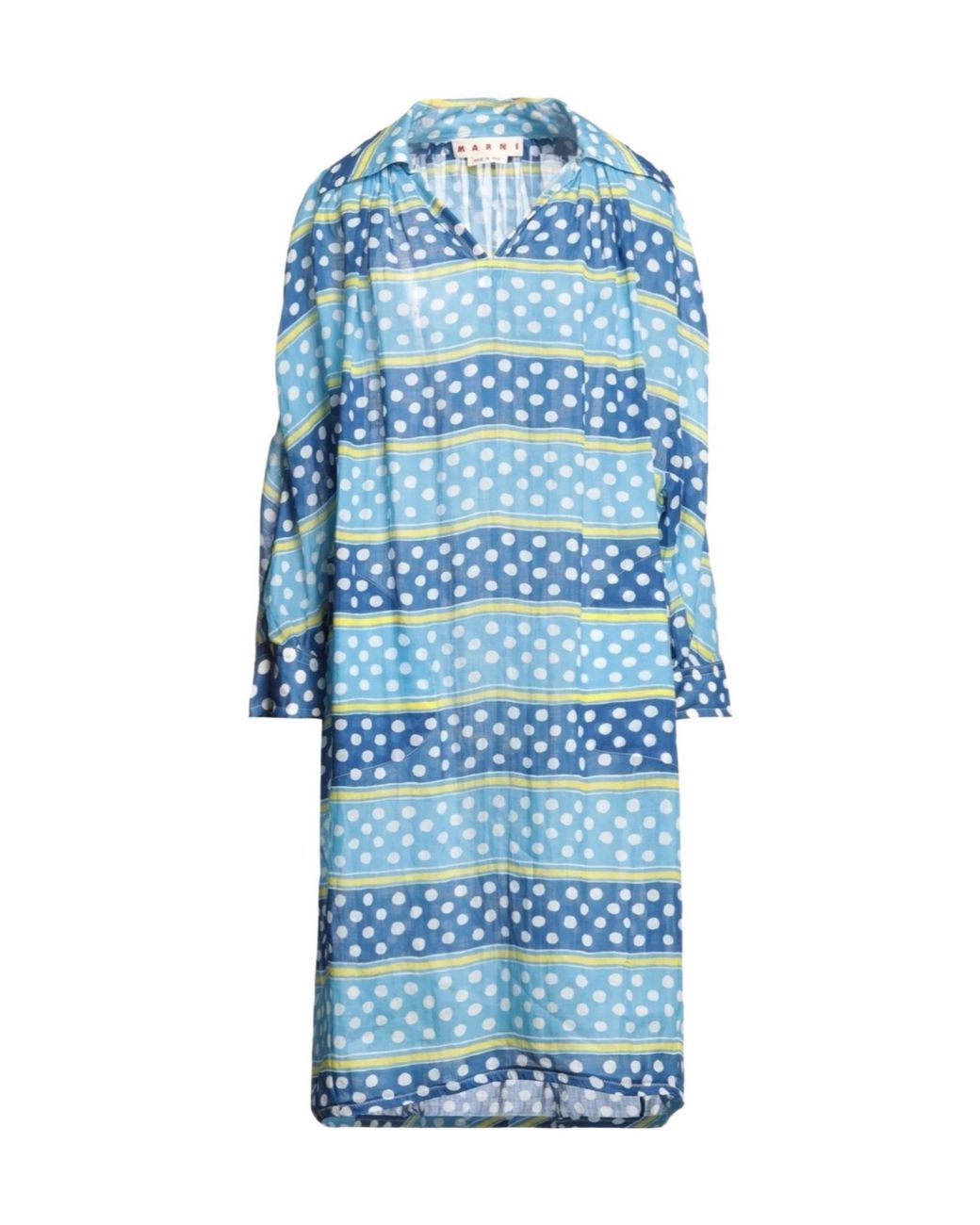 Marni Blue Midi Dress