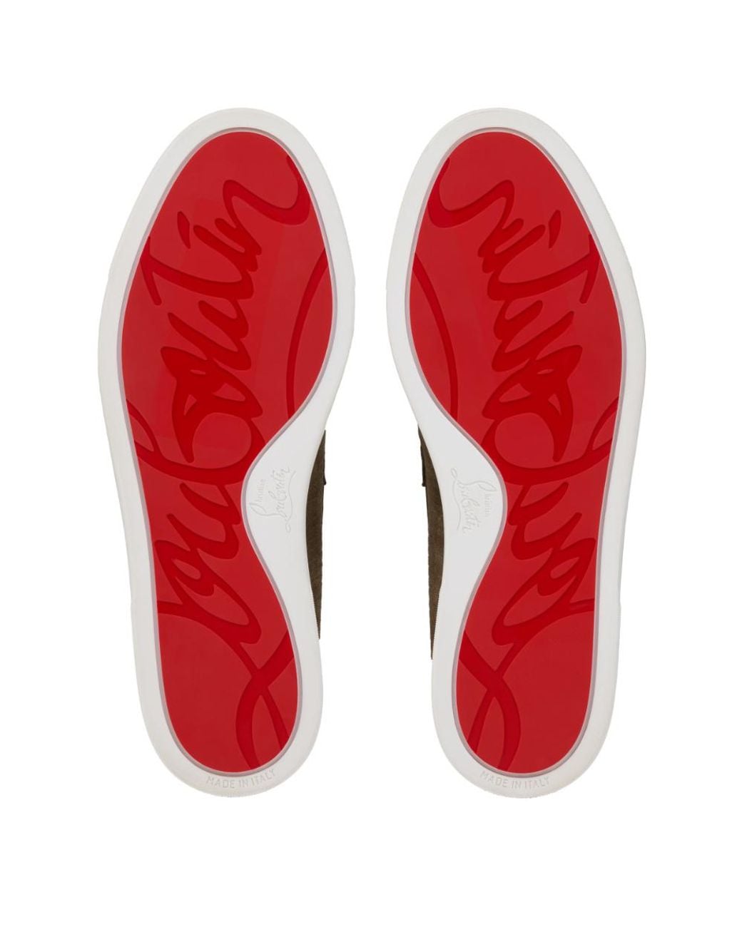 Christian Louboutin Brown Chambeliboat Yacht Loafers for men