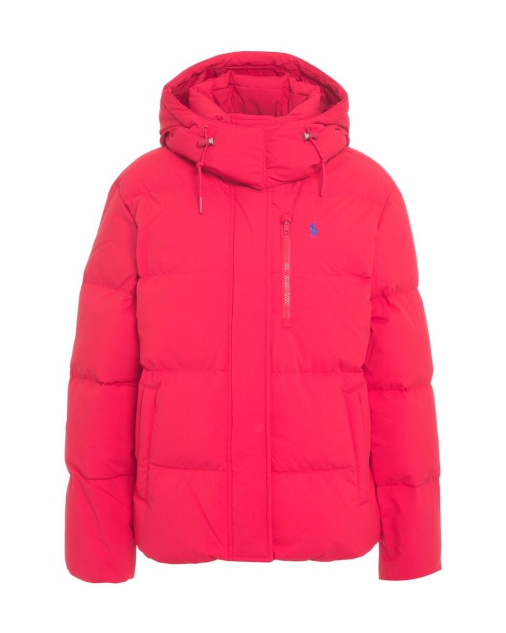 Polo Ralph Lauren Pink Quilted Hooded Down Jacket