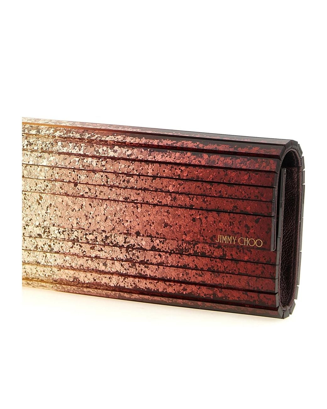 Jimmy Choo Multicolor Sweetie Glitter Clutch Bag