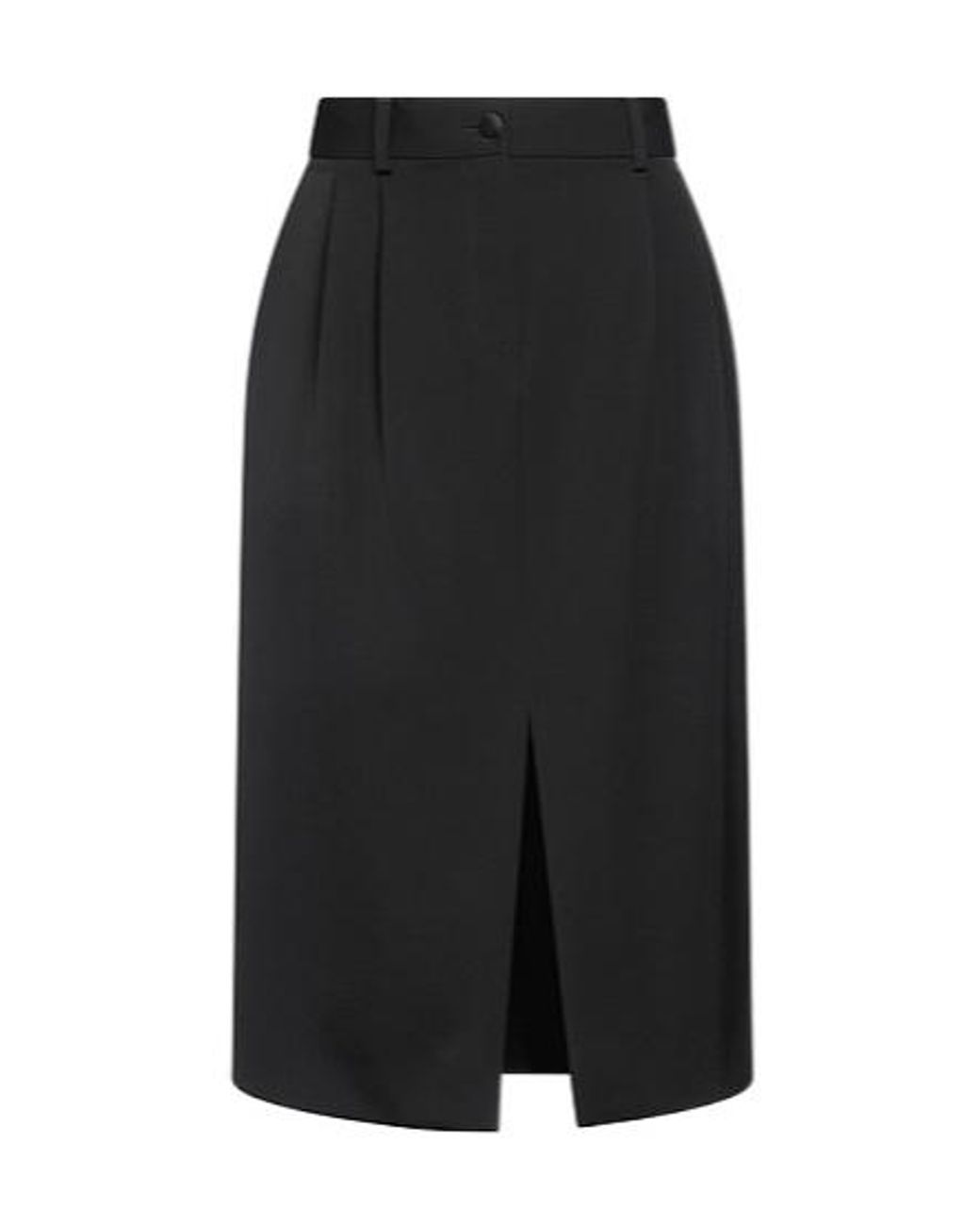 Dolce & Gabbana Black Midi Skirts