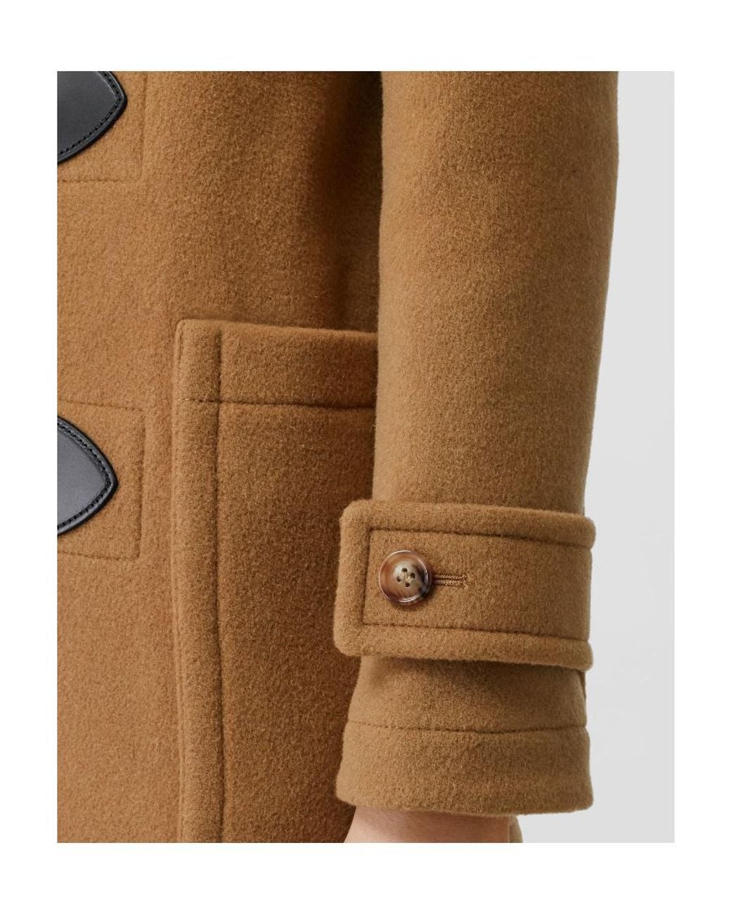 Burberry Natural Wool-Blended Coat
