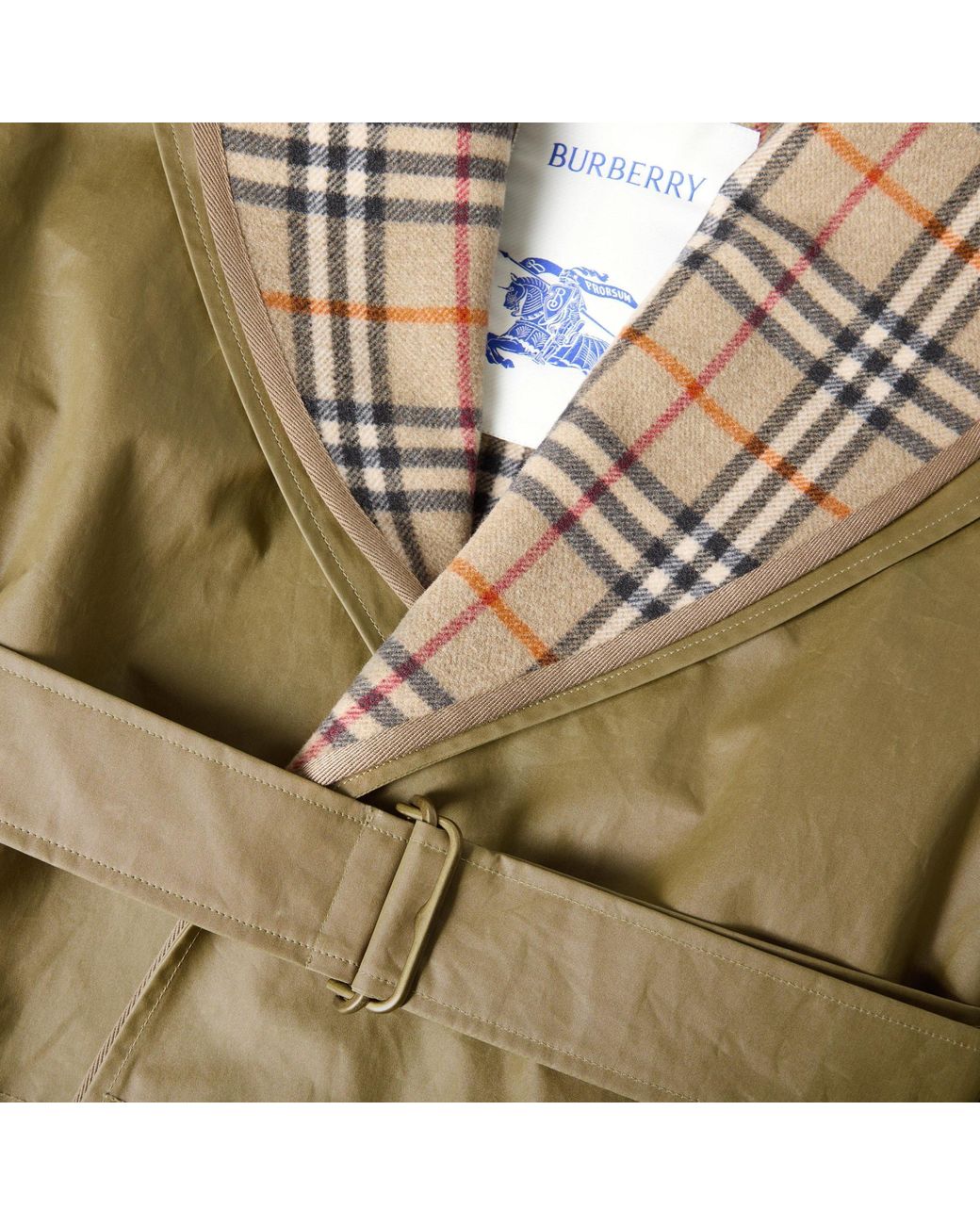 Burberry Green Khaki Short Jacket