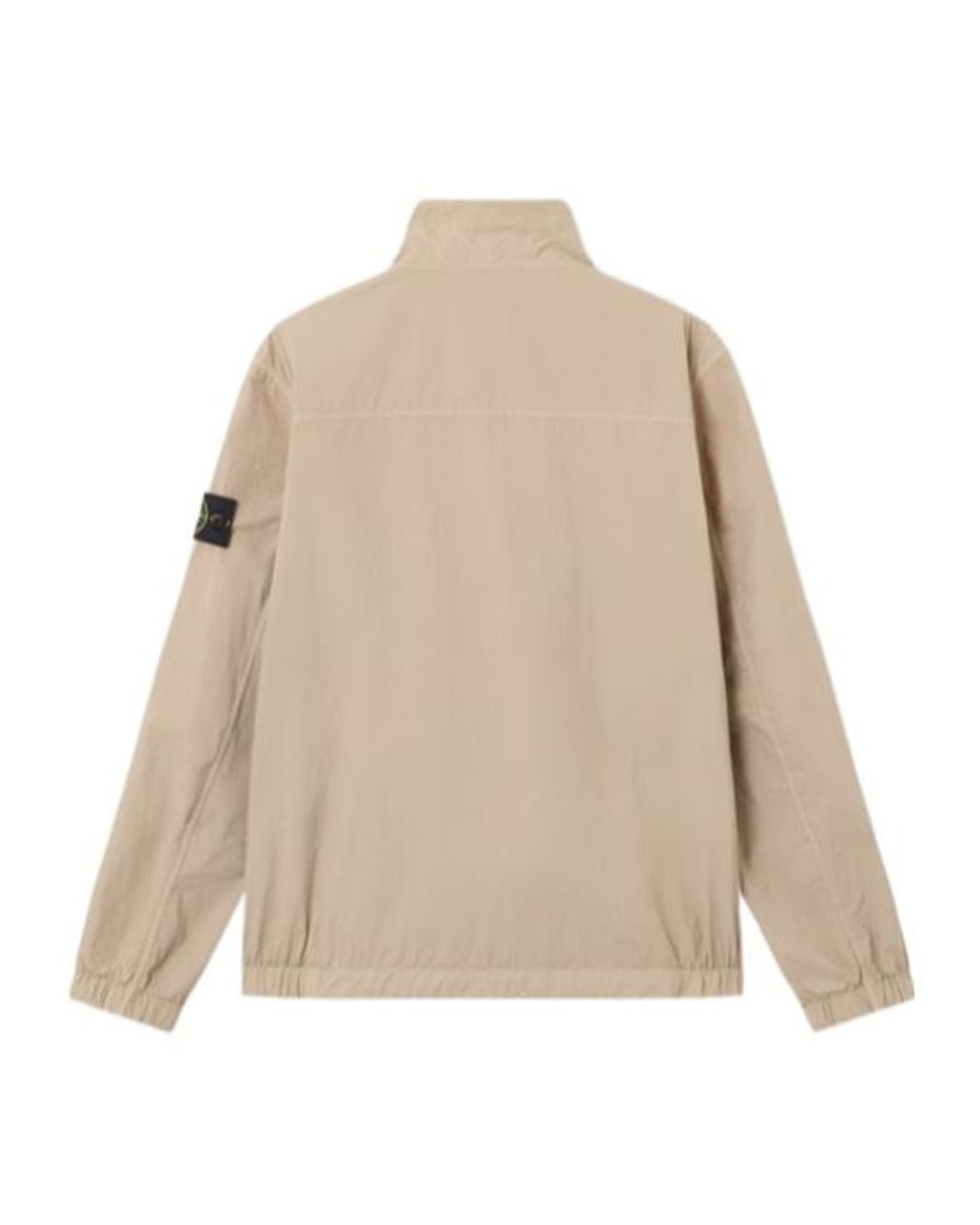 Stone Island Natural Stand Collar Zip Jacket for men