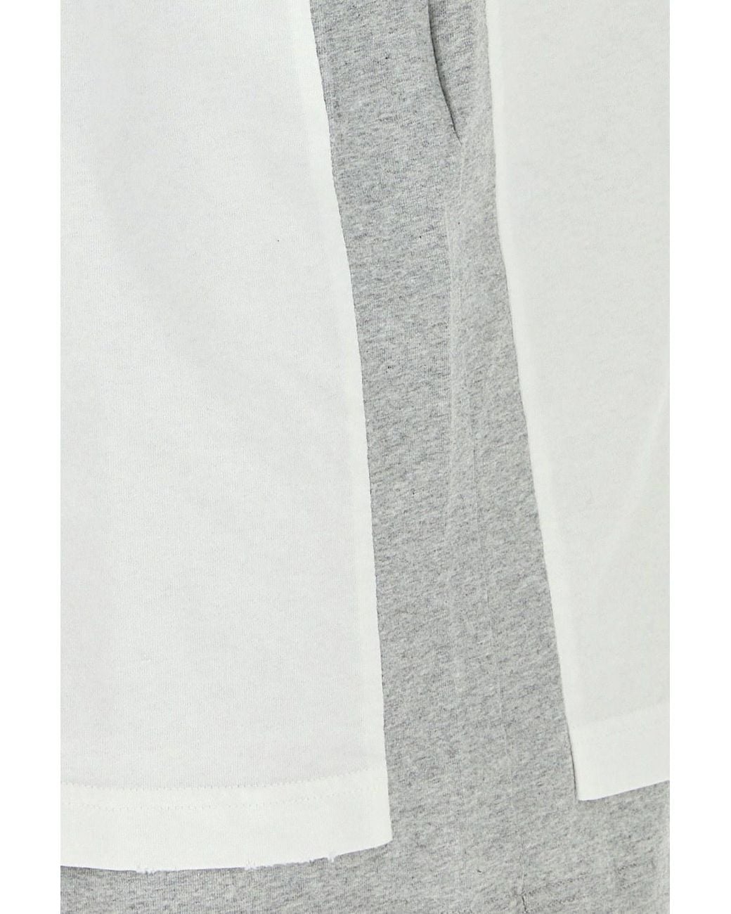 Balenciaga White Double Oversized T-Shirt for men