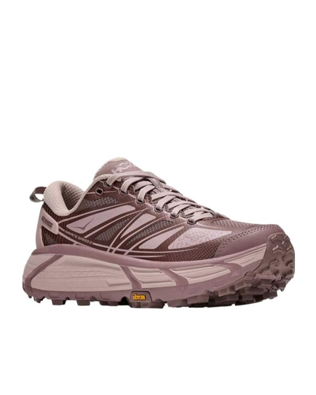 Hoka One One Brown Mafate Speed 2 Running Shoes for men